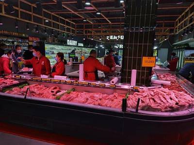 新一代智慧菜场开业 家电销售与生鲜采购的完美融合